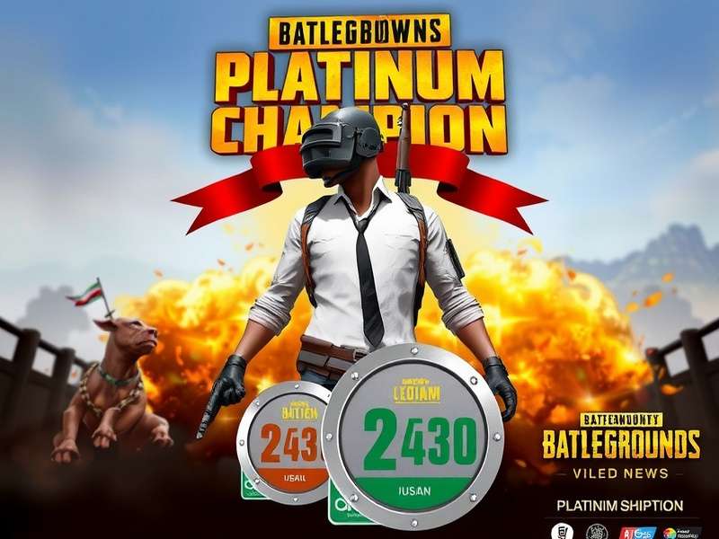 PUBG Platinum Champion Indian Edition